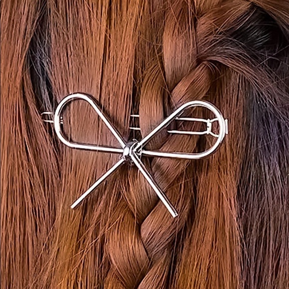 ⚜️𝟯𝟬%𝗢𝗙𝗙 𝗯𝘂𝗻𝗱𝗹𝗲𝘀 𝟯+⚜️ NEW Bow Cute Minimalist Barrette - Picture 7 of 11